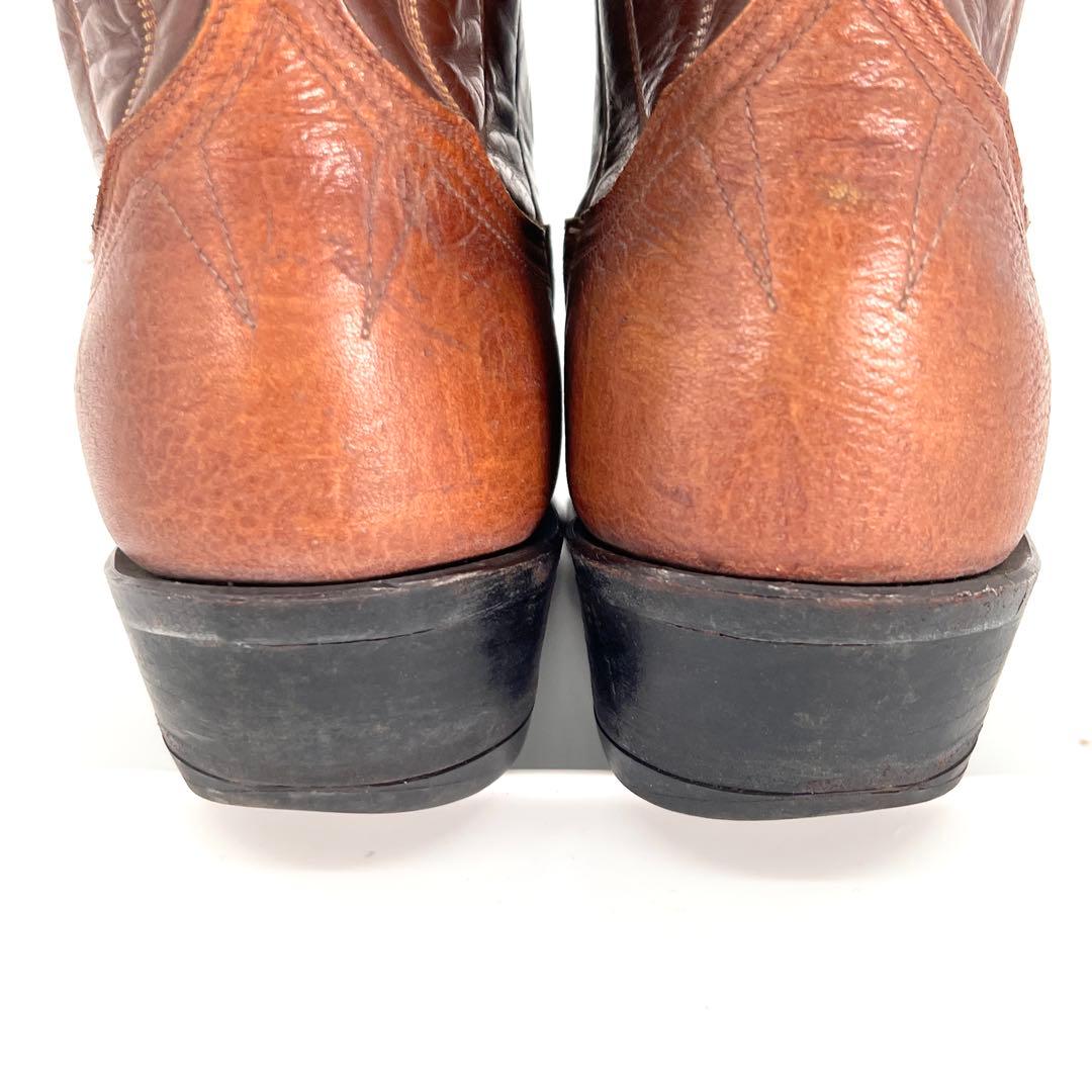 トニーラマ　ウエスタンブーツ　黒タグ　Tony Lama