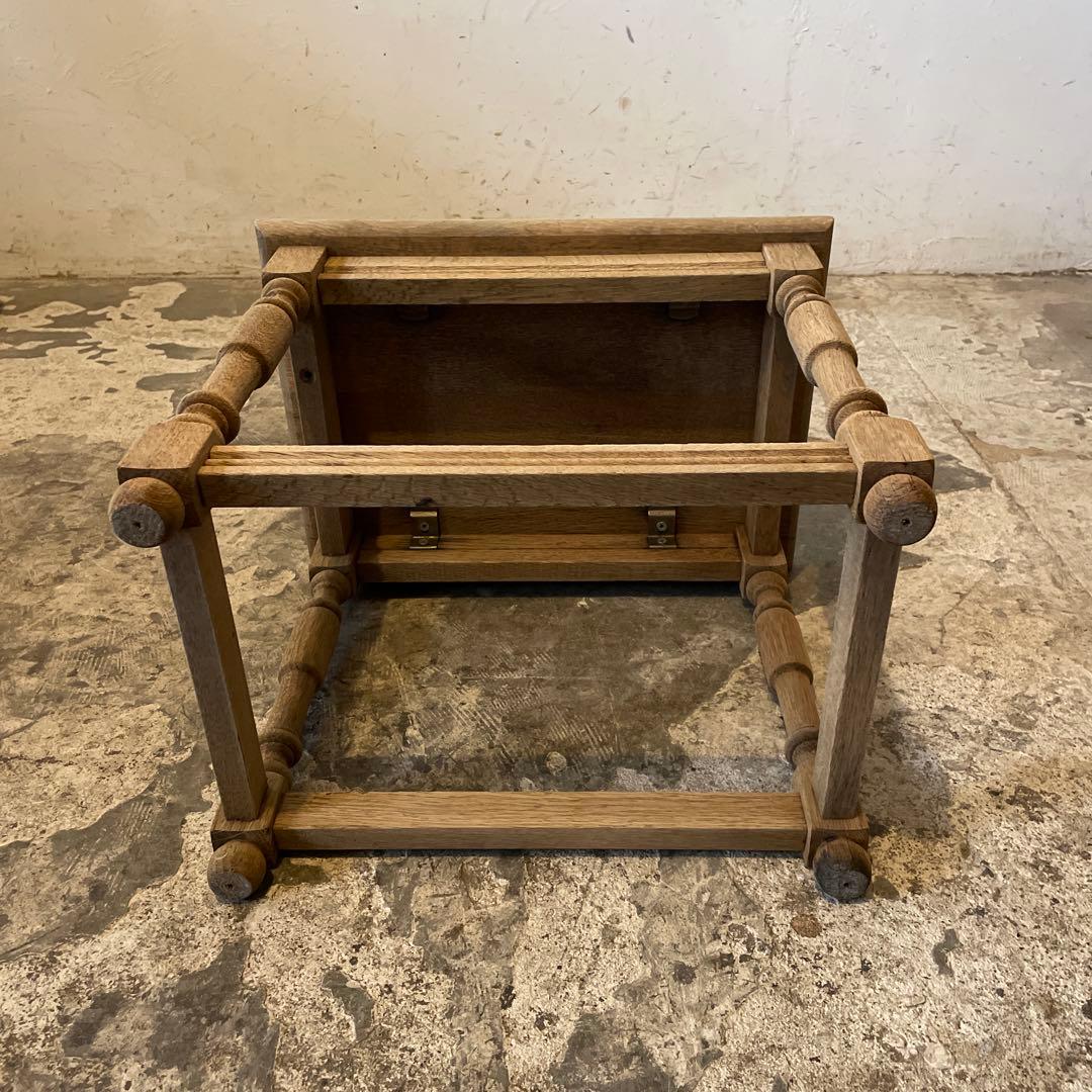 ビンテージ　サイドテーブル ベッドサイドテーブル　剥離