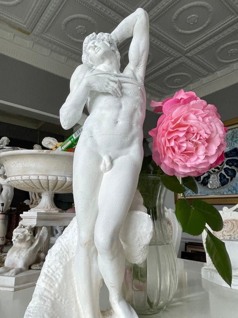 (コパ) , ミケランジェロ「瀕死の奴隷」高さ47cm