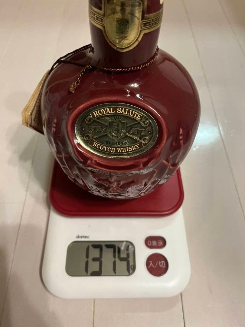 ★未開封★ ロイヤルサルート21年 赤  SALUTE 古酒 1本