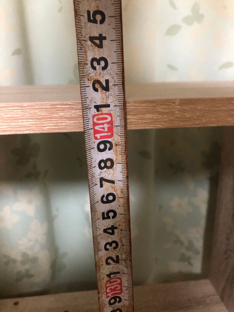 ライトウッド調オープンシェルフ