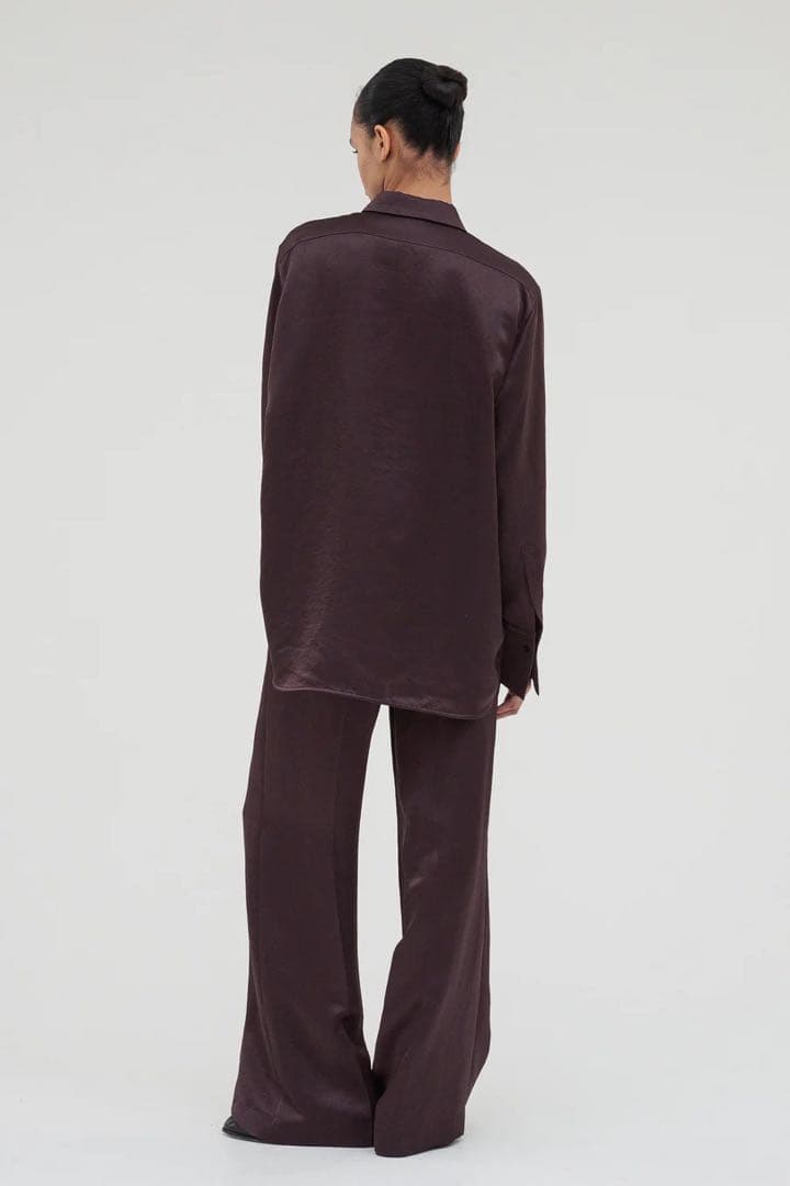 【imperf.】Vintage Satin Shirt