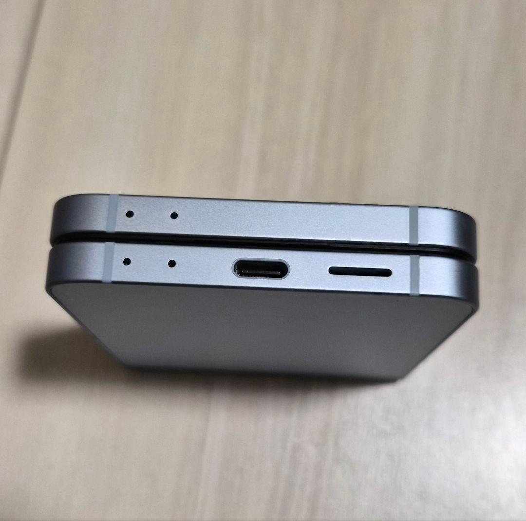 Galaxy ZFlip6 ブルー ケース2つ付き SAMSUNG