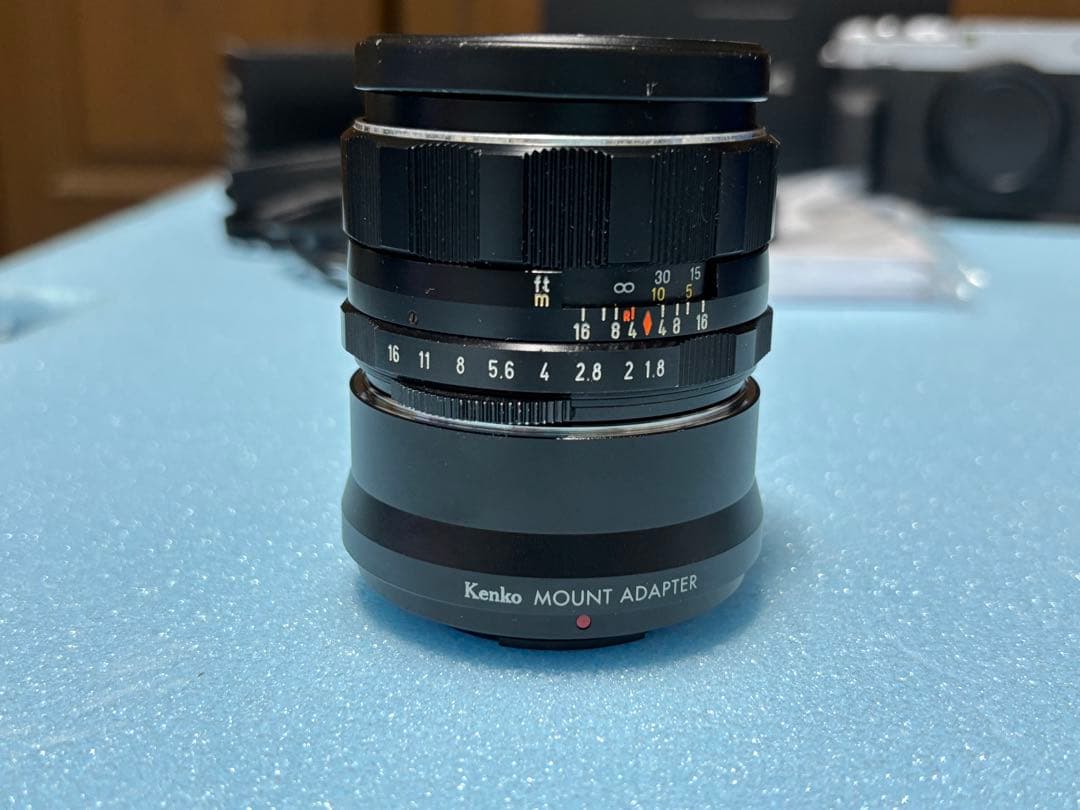 デジタルカメラ FujifilmX-E4 SuperTakumar55mmF1.8