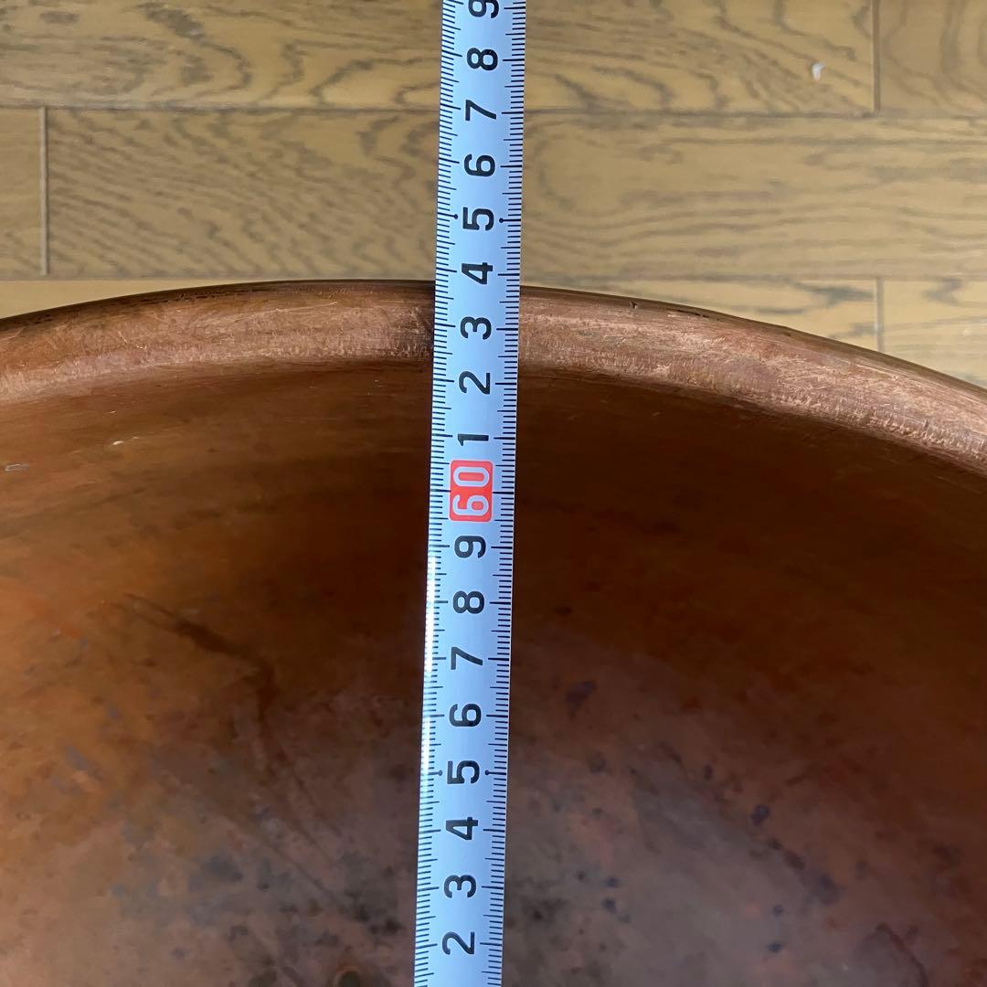 銅鍋　さわり鍋　特大　あんこ鍋　64㎝【B】