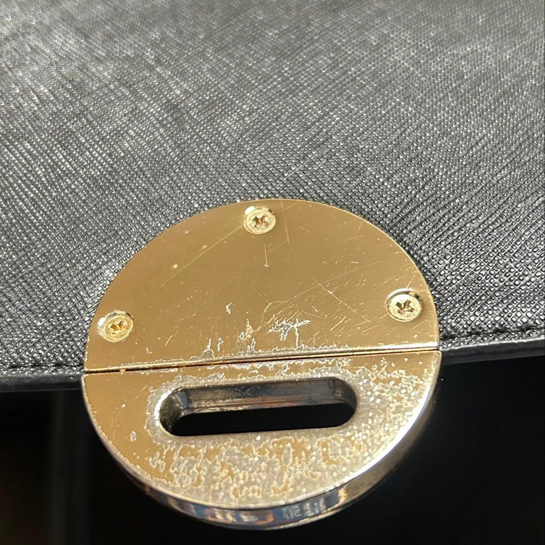 vivienne westwood ハンドバッグ　黒　レザー