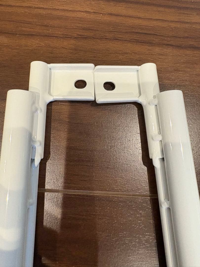 無印　スチール　ユニットシェルフ　つっぱりパーツ　中