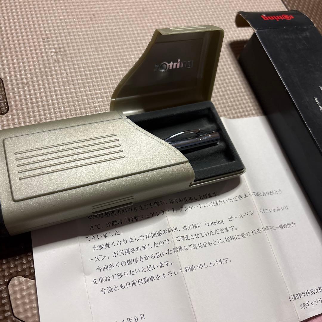 廃盤 レア rOtring ボールペン イニシャル シリーズ ドイツ製