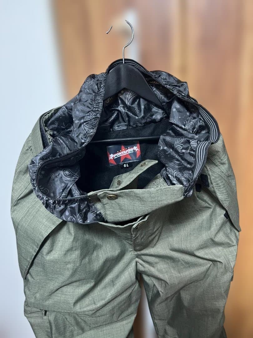 PONTAPES　スノーボード ウェア 6L 　上下セット　大きいサイズ