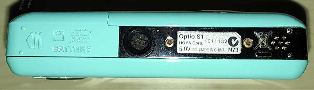 【ジャンク品】 PENTAX Optio S1 光学ズーム5倍 1448万画素