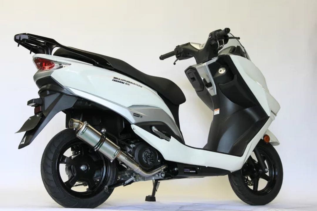 専用HMS バーグマンストリート125EX デルタ バイクマフラー