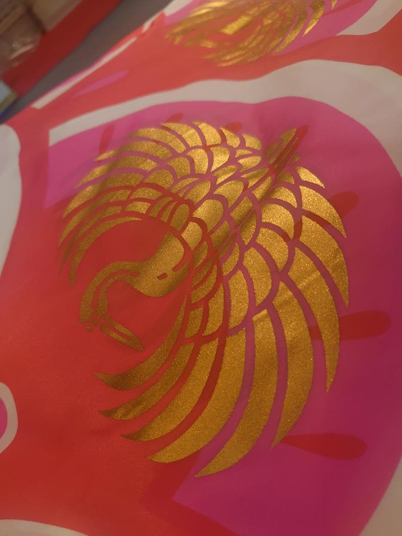 ●おすすめ新品●徳永鯉　ゴールド鯉　鯉のぼり（6メートル）インテリア