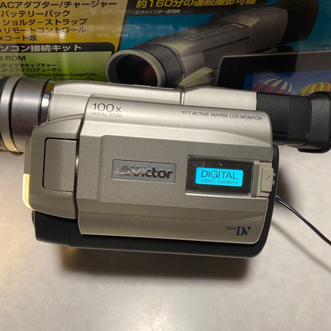 美品　Victor miniDVビデオカメラ GR-DVA10 ⑤