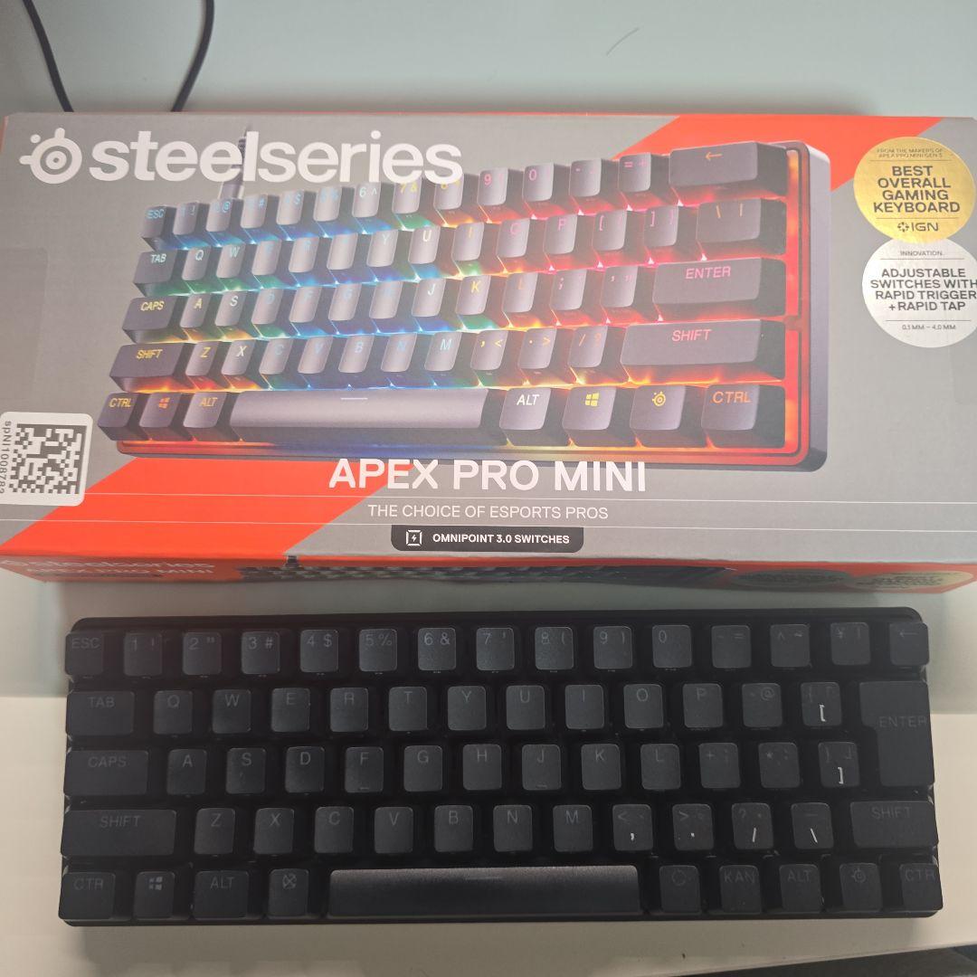 SteelSeries Apex Pro Mini ゲーミングキーボードgen3