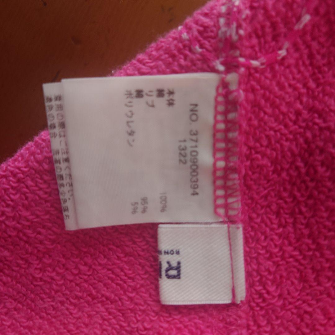 完売品 RHC ピンク クルーネックトレーナー 刺繍 スウェット ロンハーマン