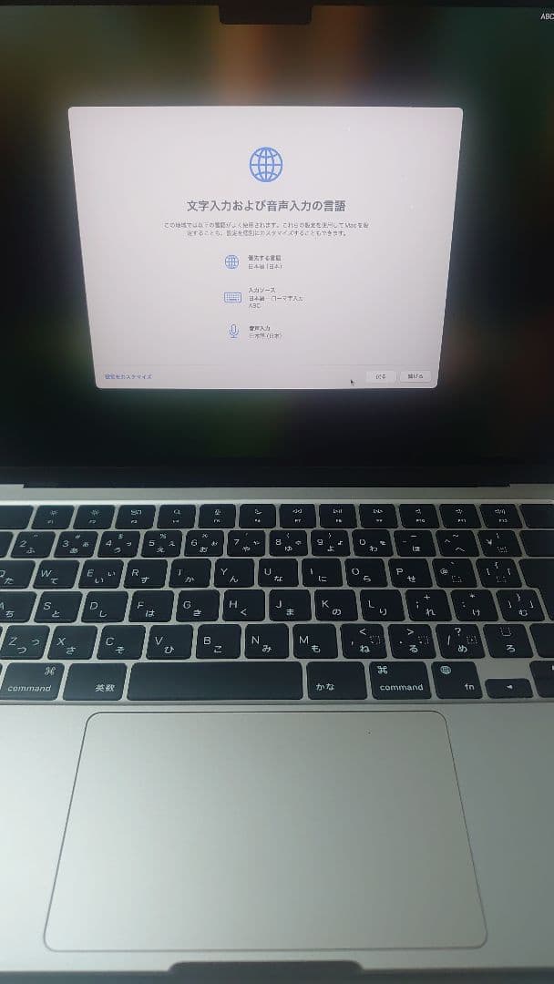 13.6インチMacBook Air 2022 M2 ジャンク品　スターライト