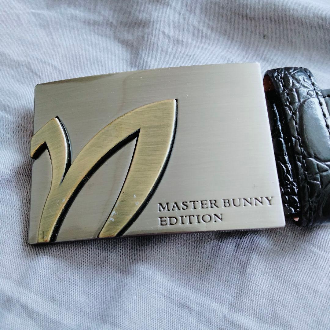 MASTER BUNNY EDITION ゴルフベルト ブラック