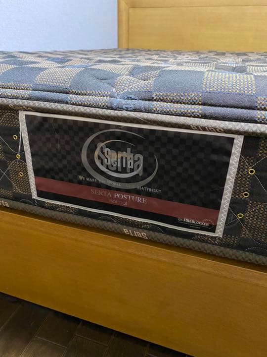 【最終値下】Sertaベッド ポスチャーノーマル ワイドダブルロング&フレーム