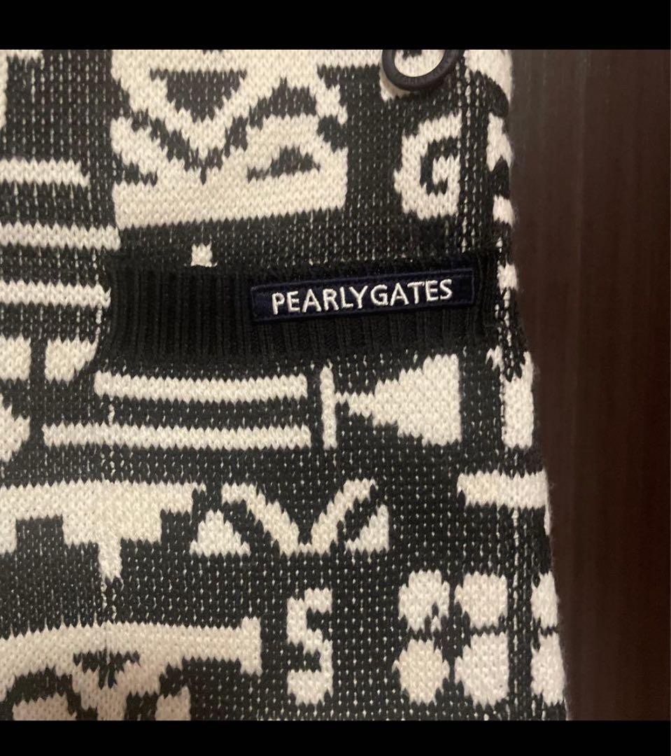 パーリーゲイツ　新品未使用　タグ付きフリンジ付き幾何学模様スカート