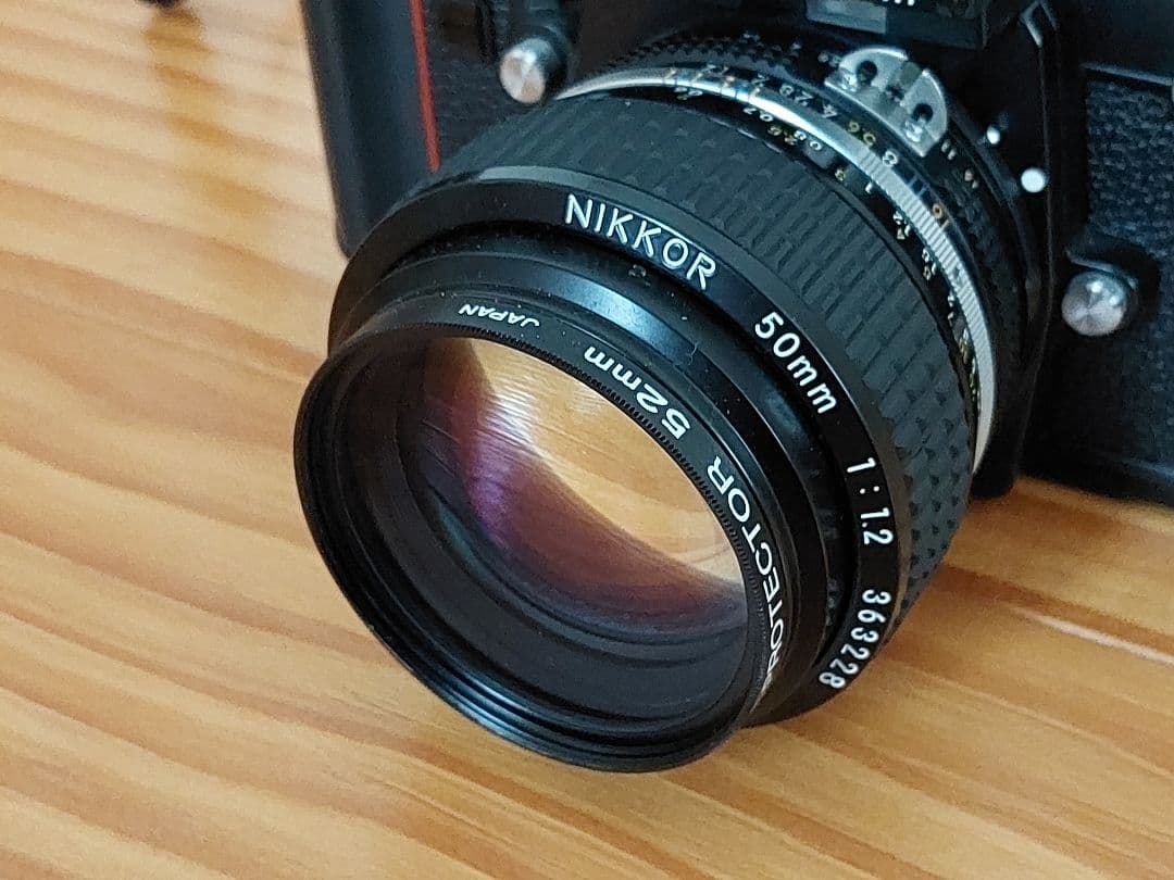 フィルムカメラ Nikon F3 HP Ai-s NIKKOR 50mm F1.2