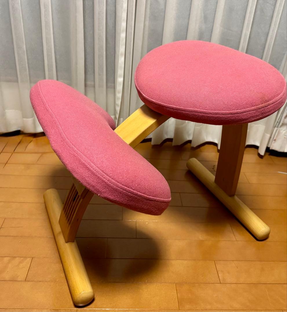 名古屋　引取り限定　リボ社 バランスチェア バランスイージー 2脚セット