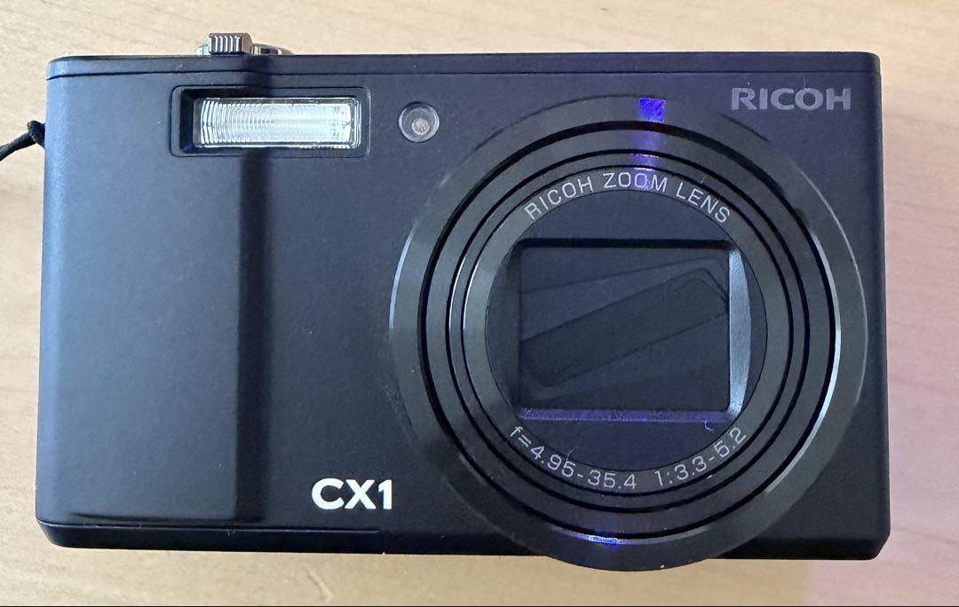 【動作良好】RICOH CX1 コンデジ 本体＋付属品完備＋PORTERケース付