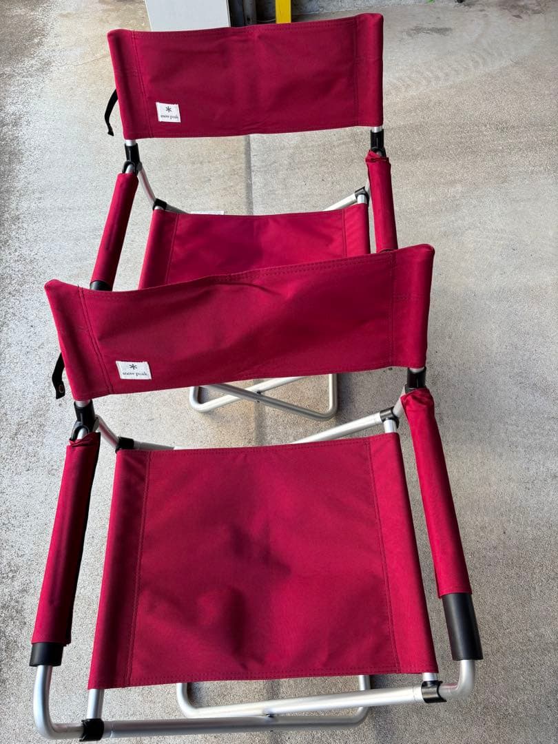 スノーピーク FDフォールディングチェアワイド 2脚セット（シート高310mm）