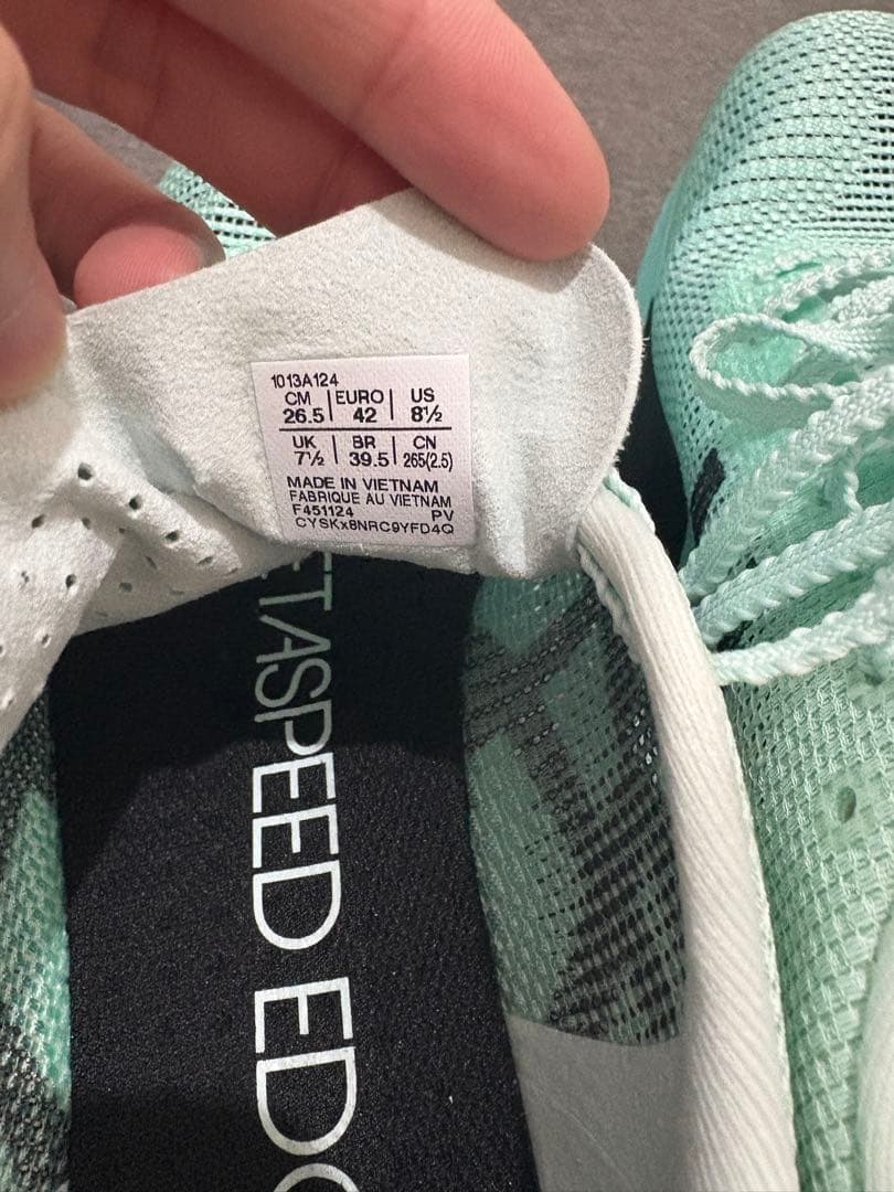 【値下げ中】asics メタスピードエッジParis