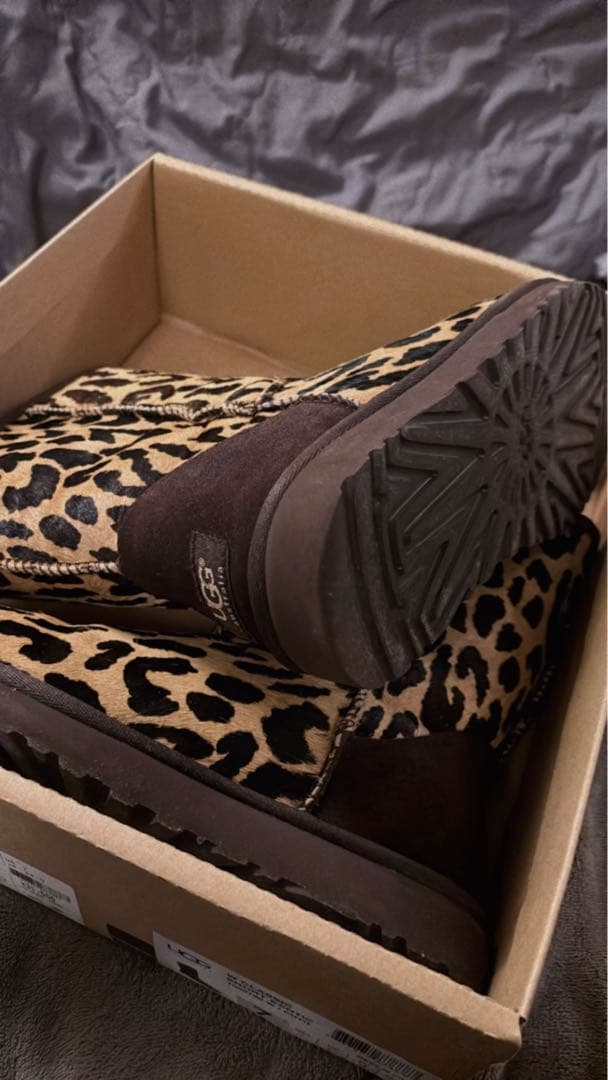 UGG ブーツ レオパード 24cm