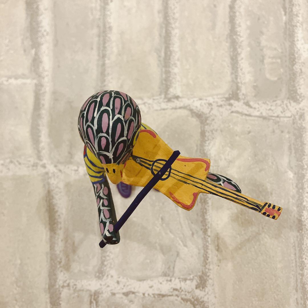 【オアハカ アレブリヘ 】木彫り フベンティーノ・メルチョール作