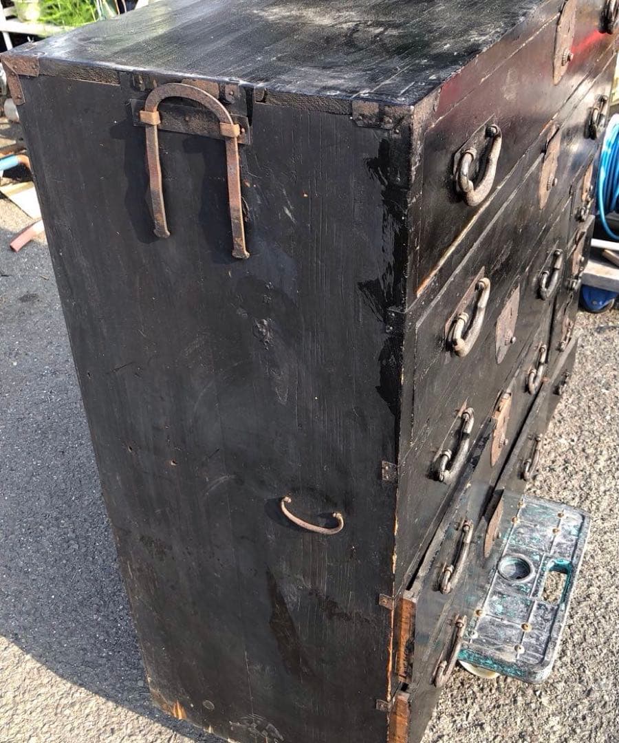 昭和レトロ　明治大正　和ダンス　家具