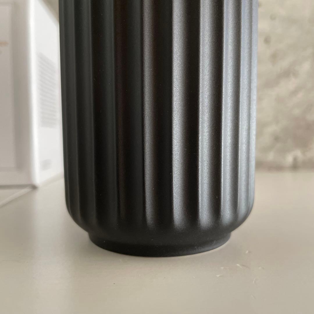 LYNGBY PORCELAEN 花瓶 12㎝ ブラック