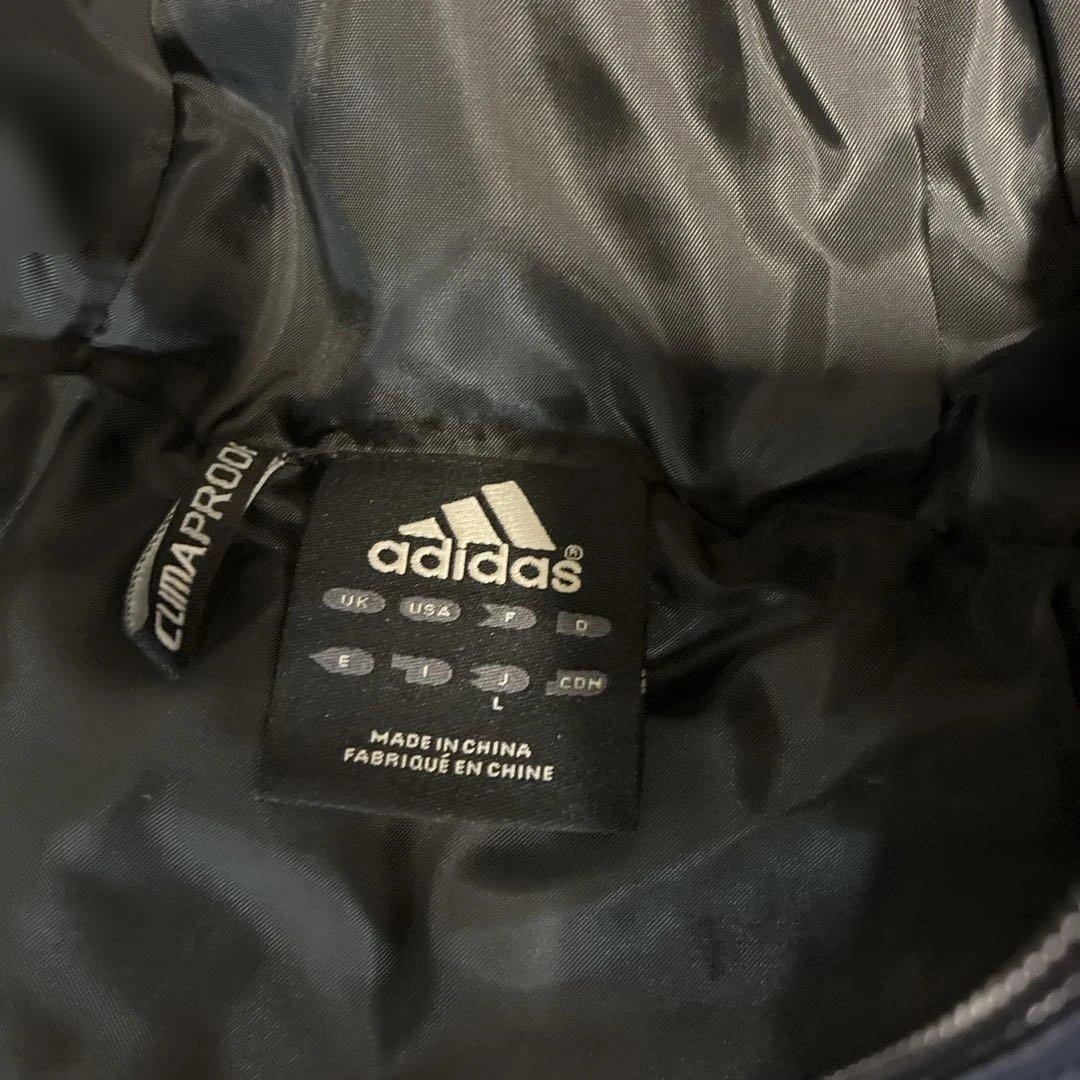 adidas CLIMAPROOF ベンチコート ネイビー