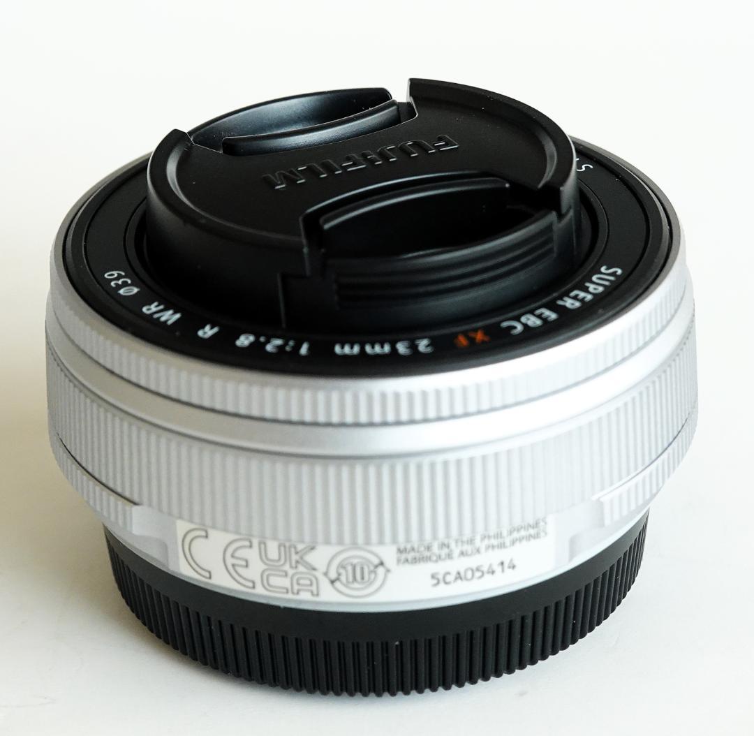 新品同様　FUJINON XF23ｍｍ F2.8 R WR　シルバー