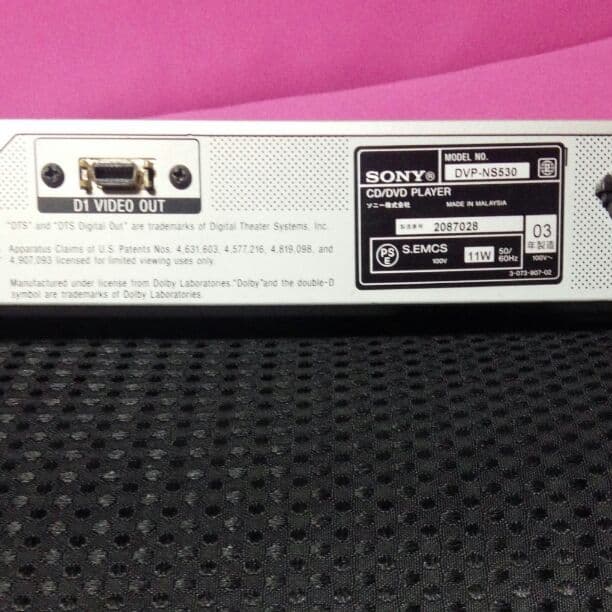 値下げ　ソニーDVDプレーヤー