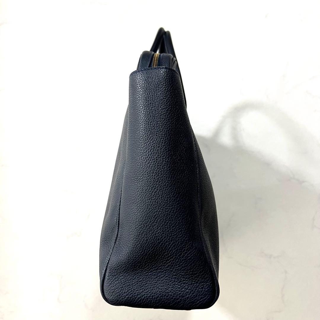 Cisei シセイ ビジネスバッグ トートバッグ 990 ネイビー レザー A4