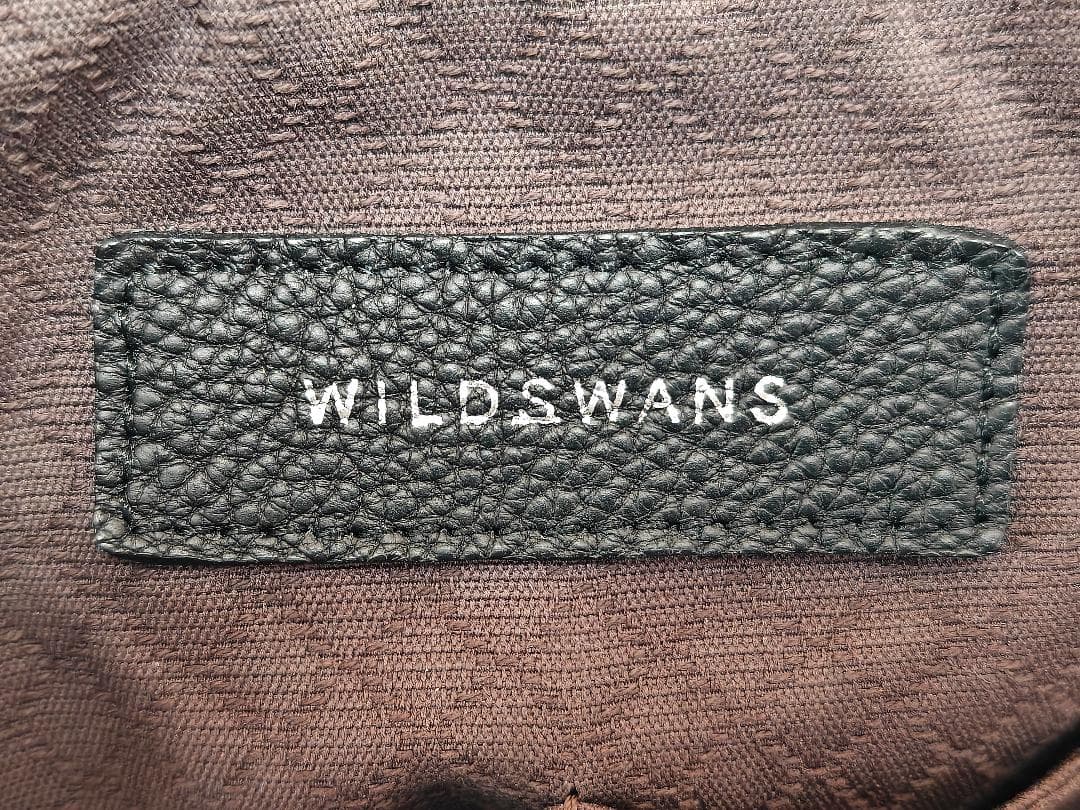 美品 ワイルドスワンズ ランスロット シュランケンカーフ ビジネスバッグ