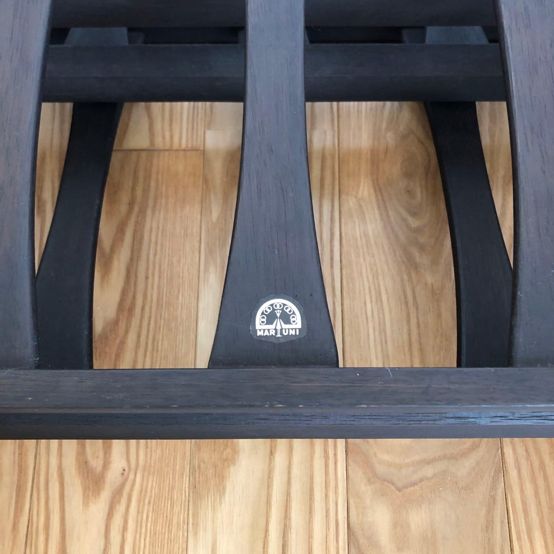 マルニ木工　マガジンラック　木製