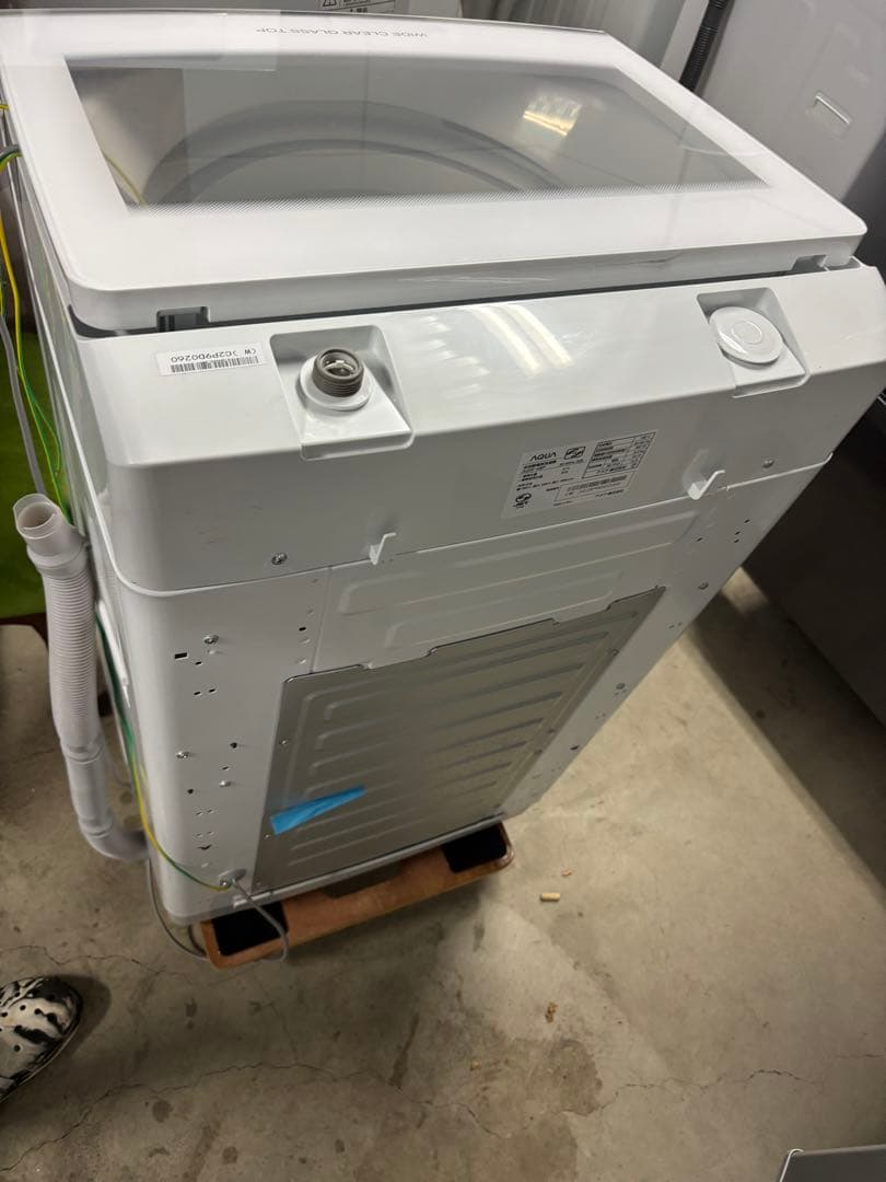 女性オーナー！2023年製★アクア AQW-V8P洗濯機　8KG インバーター