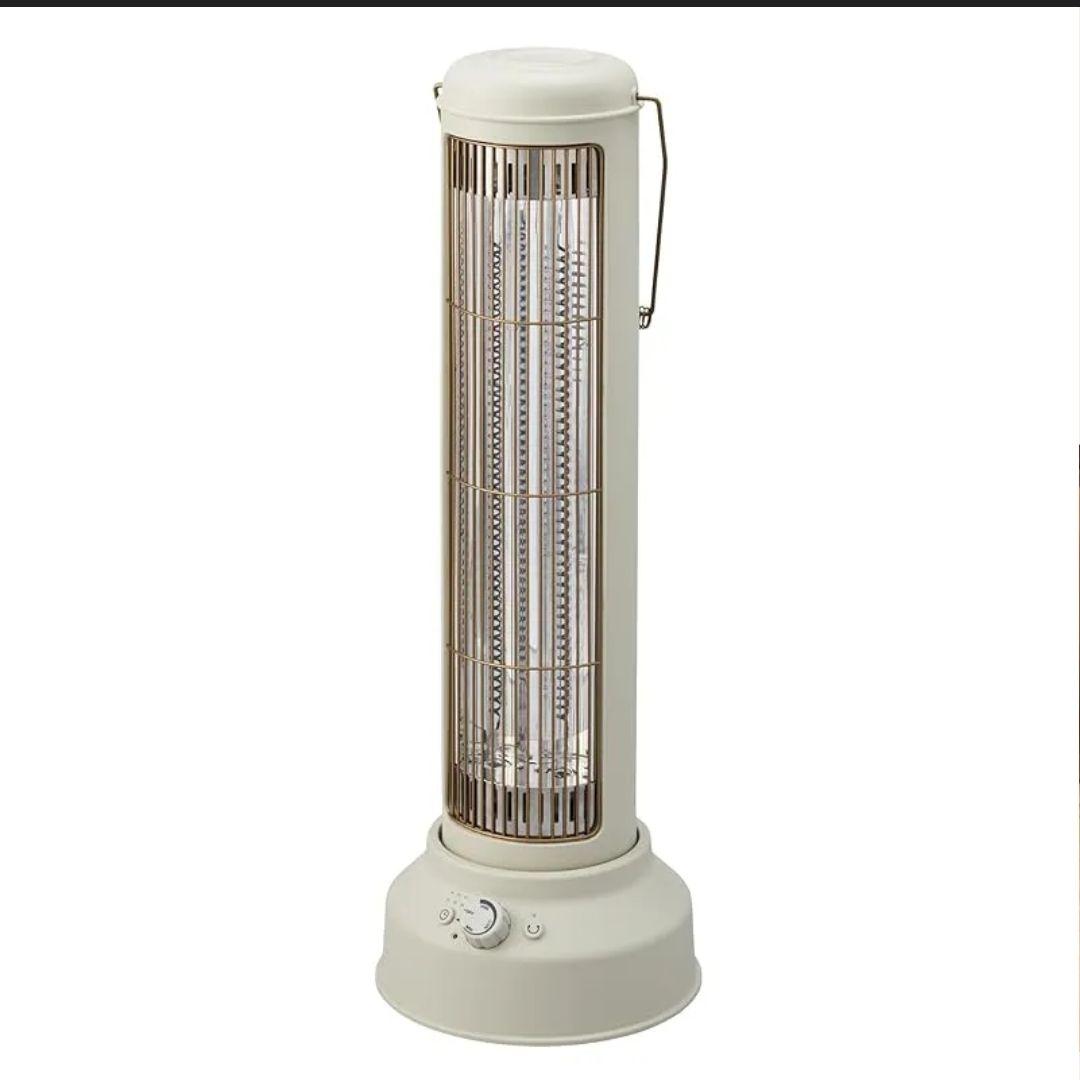 新品 BRUNOブルーノカーボンヒーターNostalStovewideグレージュ