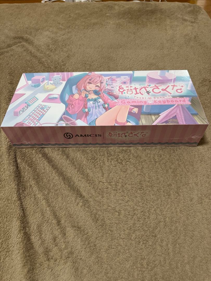 【結城さくな×AMICIS】ゲーミングキーボード 80HE 日本語配列