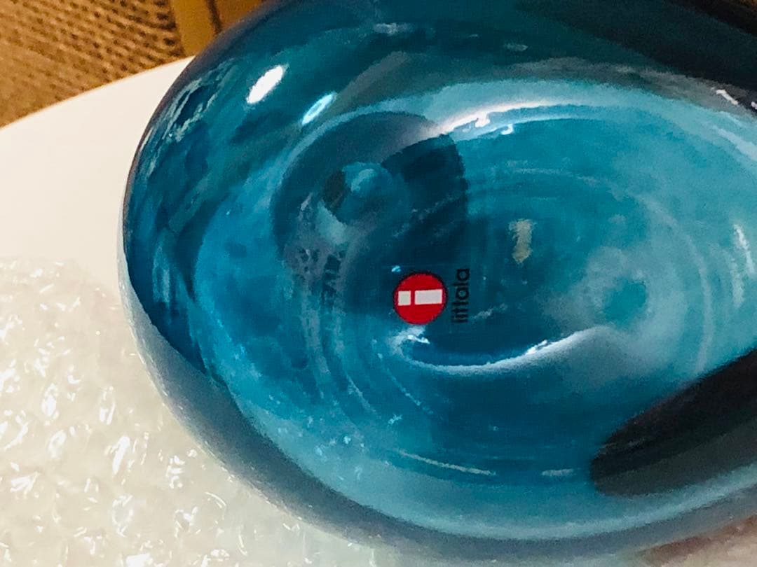 イッタラ　バード　ブルー　置物　オイバトイッカ