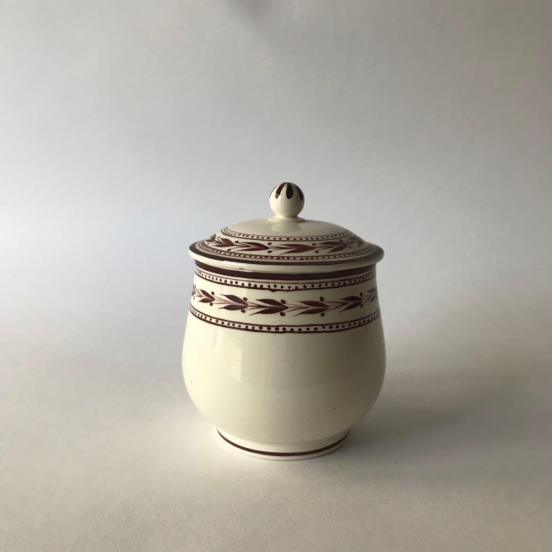  ウェッジウッド ポット クリームウェア アンティーク