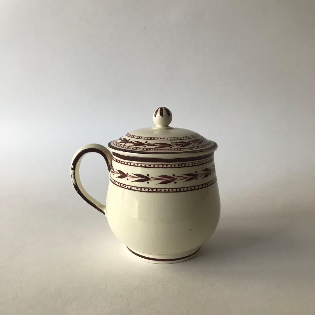  ウェッジウッド ポット クリームウェア アンティーク