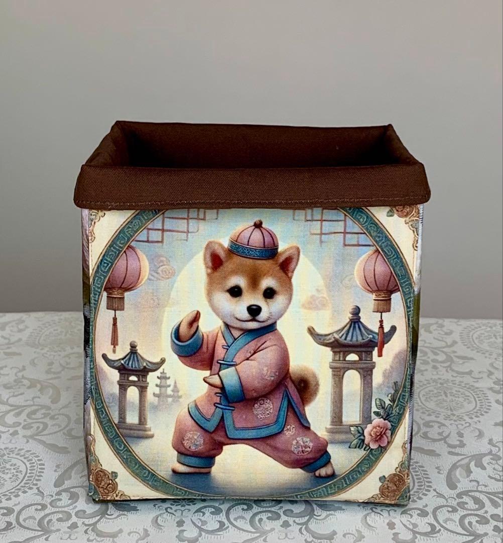 えっこ様　可愛いわんこ　トートバッグ　小物入れ