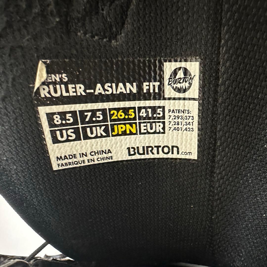 Burton Ruler スノーボードブーツ ブラック　26.5cm