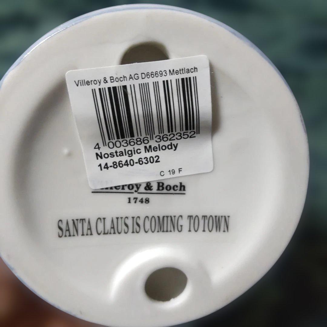 ~12/16特価Villeroy＆Boch プレゼント届けるサンタクロース