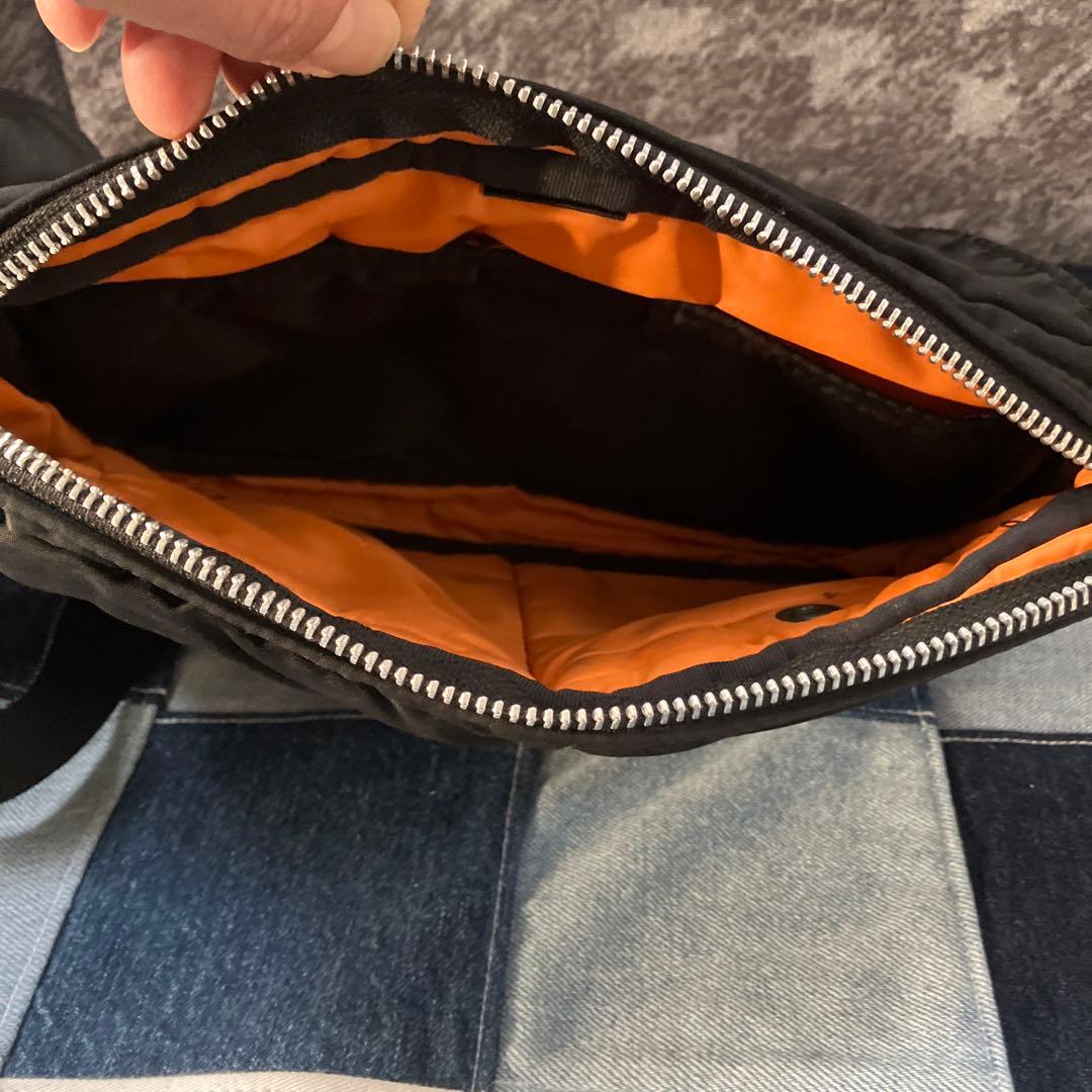 ポーターウエストポーチ　ブラック