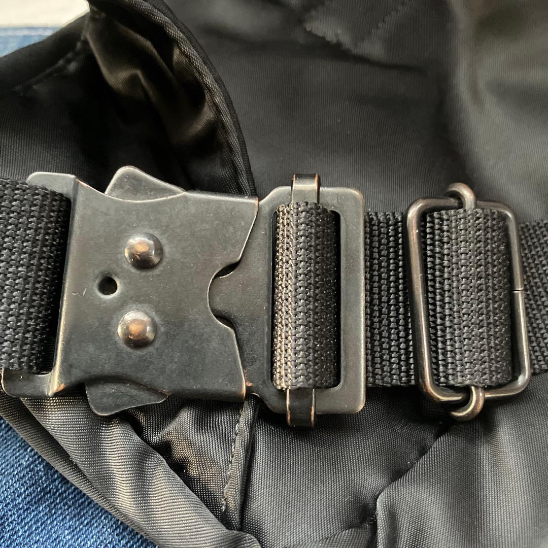 ポーターウエストポーチ　ブラック