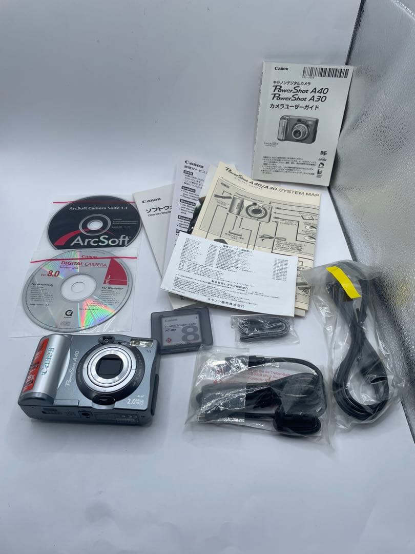 B　Canon PowerShot A40 デジタルカメラ 本体
